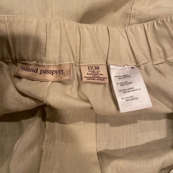 Island Passport Linen Pants - Picture 4 of 11